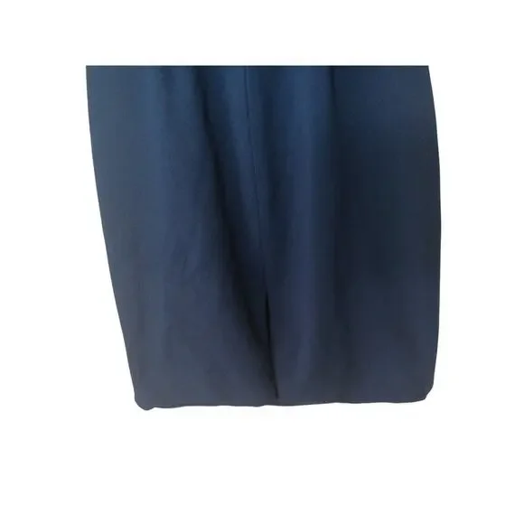 Dress the Population Jade Cutout Bodycon Dress XS Navy Long Sleeve Party - Picture 9 of 14